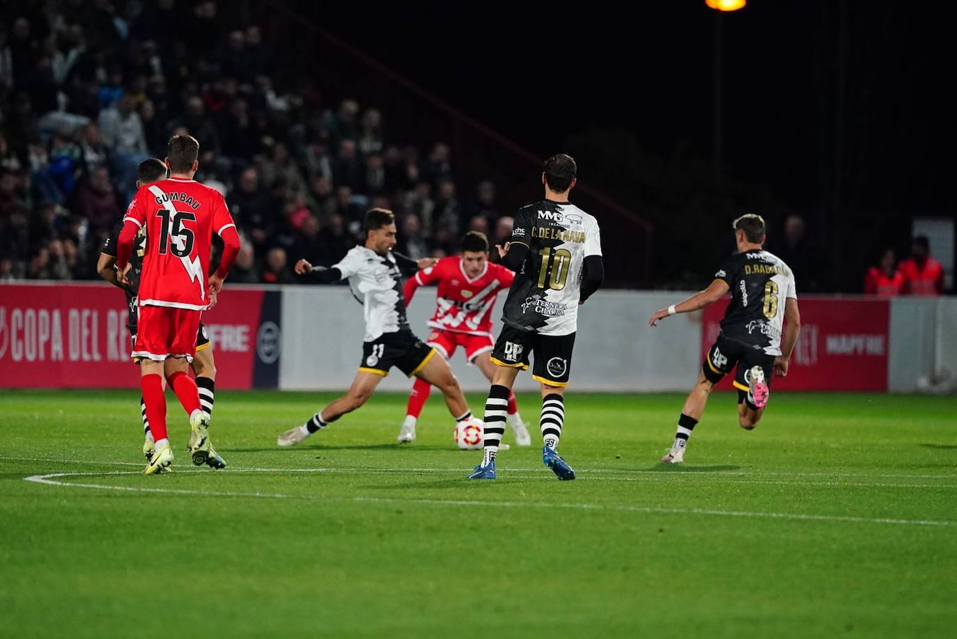 Todas las imágenes de la noche de Copa para Unionistas contra el Rayo Vallecano