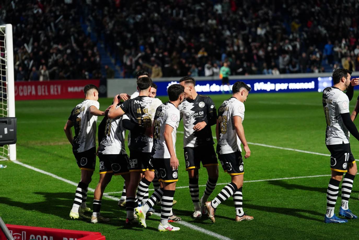 Todas las imágenes de la noche de Copa para Unionistas contra el Rayo Vallecano