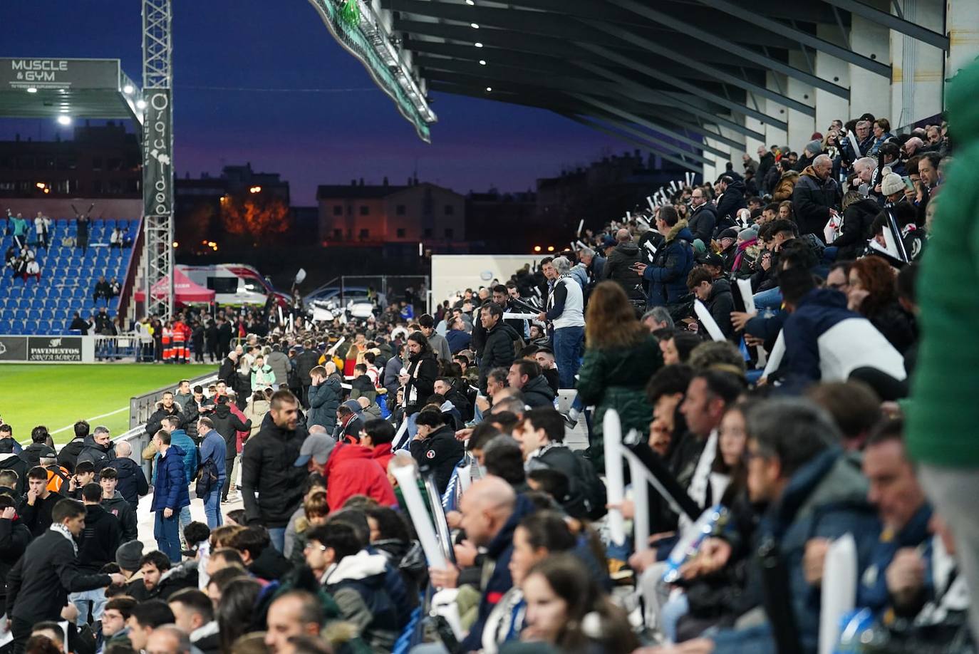 Llenazo en el Reina Sofía para impulsar a Unionistas en la Copa: búscate en la grada ante el Rayo Vallecano