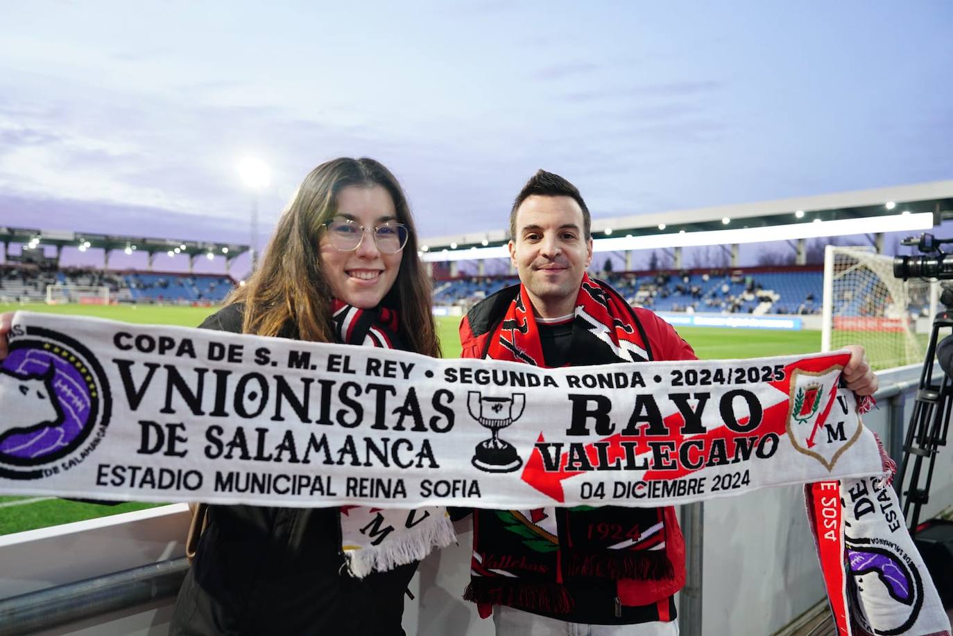 Llenazo en el Reina Sofía para impulsar a Unionistas en la Copa: búscate en la grada ante el Rayo Vallecano