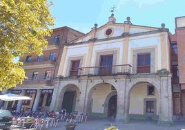 Edificio del CDS que alberga la Escuela Municipal de Música de Peñaranda de Bracamonte.