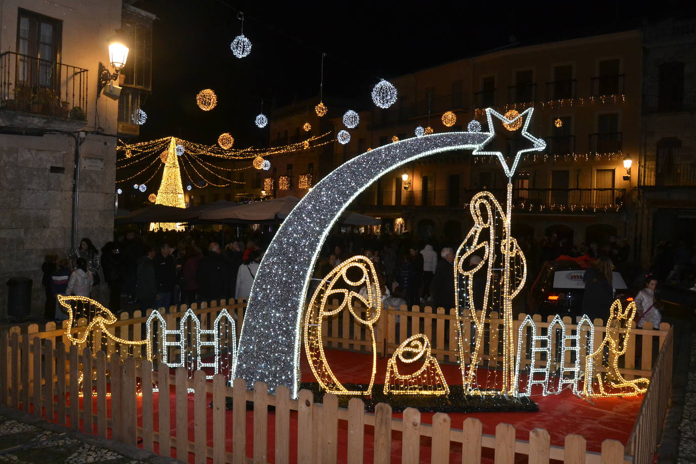 Ciudad Rodrigo, la estrella de la Navidad