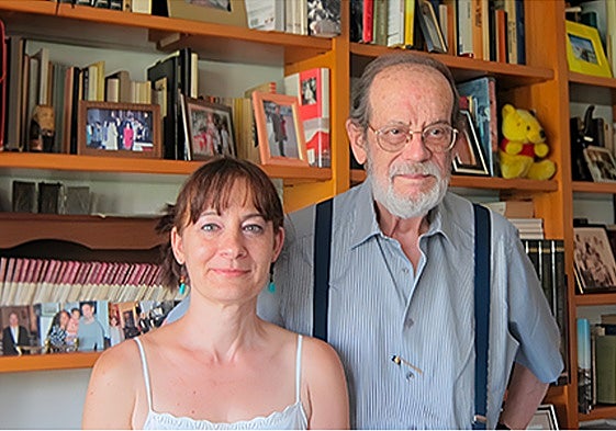 Viorica Patea junto a Javier Coy.