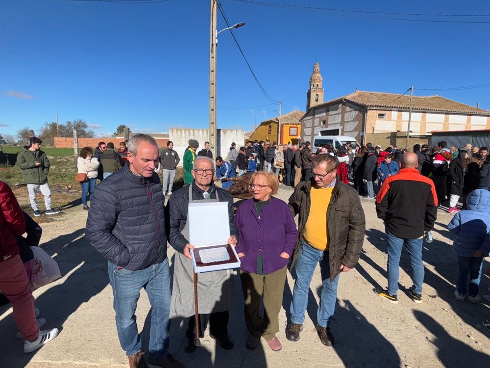 El homenaje de Palaciosrubios a un vecino “dispuesto a ayudar al pueblo”