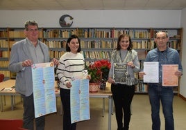 Claudio del Río, Silvia Martín, Eulalia Recio y Tito Martín.