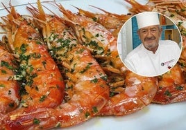 Plato de gambas