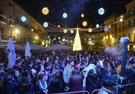 Nochevieja Joven de Ciudad Rodrigo, el año pasado.