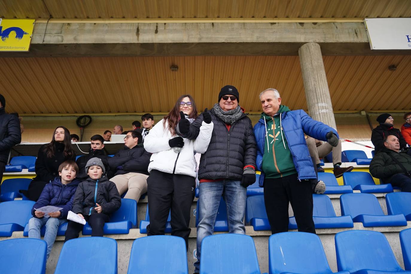 Búscate en la grada del Reina Sofía en el partido entre Unionistas y la Real Sociedad B