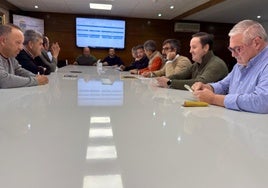 Debate del cereal en la Lonja de Salamanca.