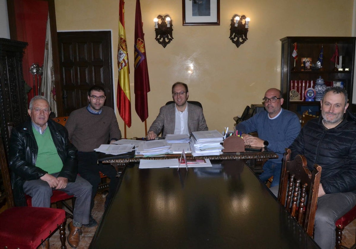 José Manuel Jerez, Rodrigo Toribio, Marcos Iglesias, Ramón Sastre y Rubén Benito