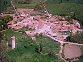 Vista aérea de este municipio que alberga la fuente de los enamorados.