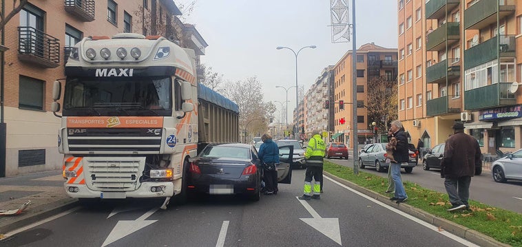 Vehículos implicados en el accidente.