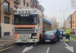 Vehículos implicados en el accidente.