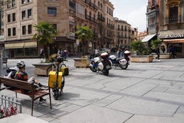 Riders, en el centro de Salamanca.