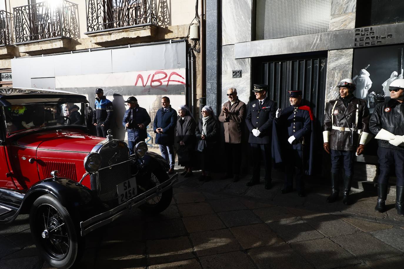 Rugido de motores para celebrar el XXVII Día del Guardia Urbano