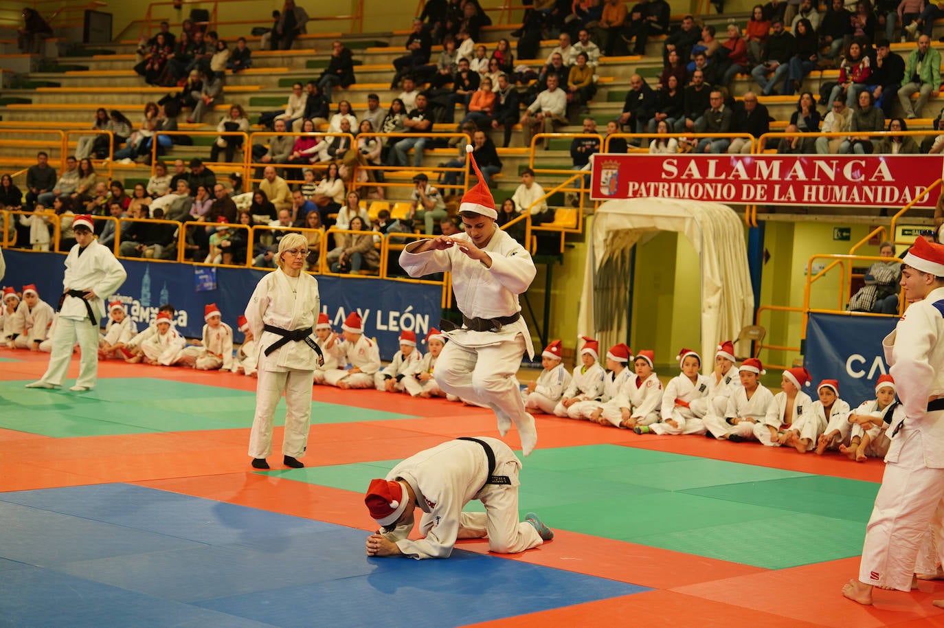 600 jóvenes judokas en el Festival de Navidad