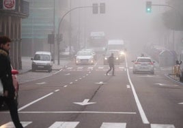 Imagen de un día de niebla en Salamanca.