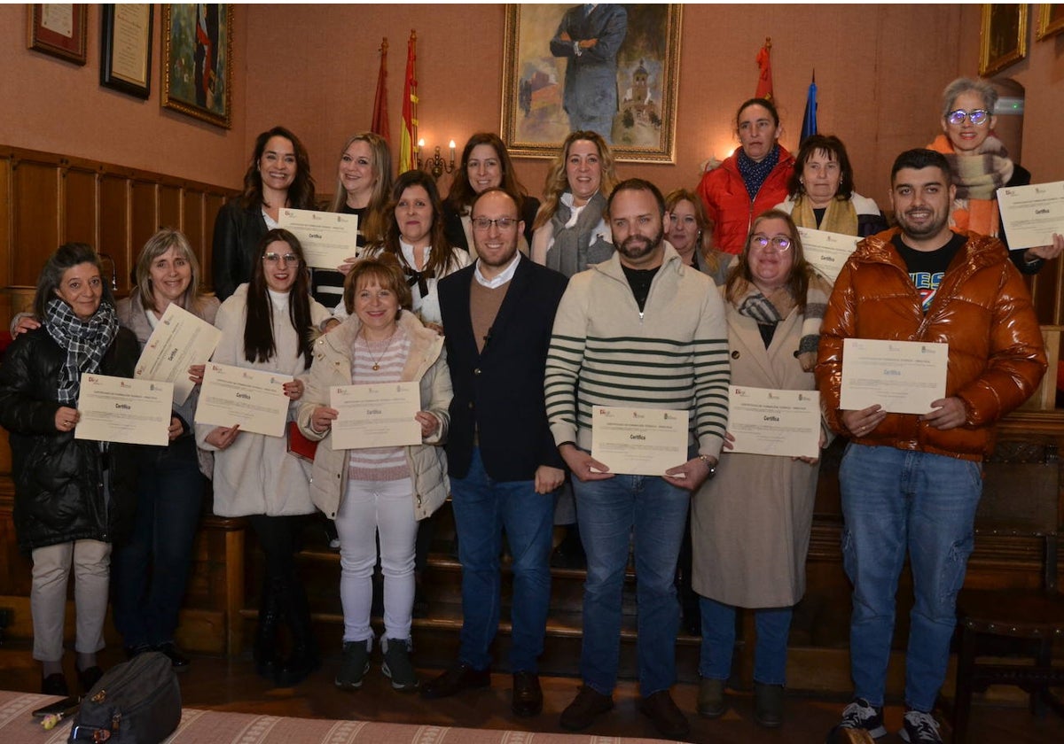 Entregados los diplomas de la formación “Acompañados” en Ciudad Rodrigo