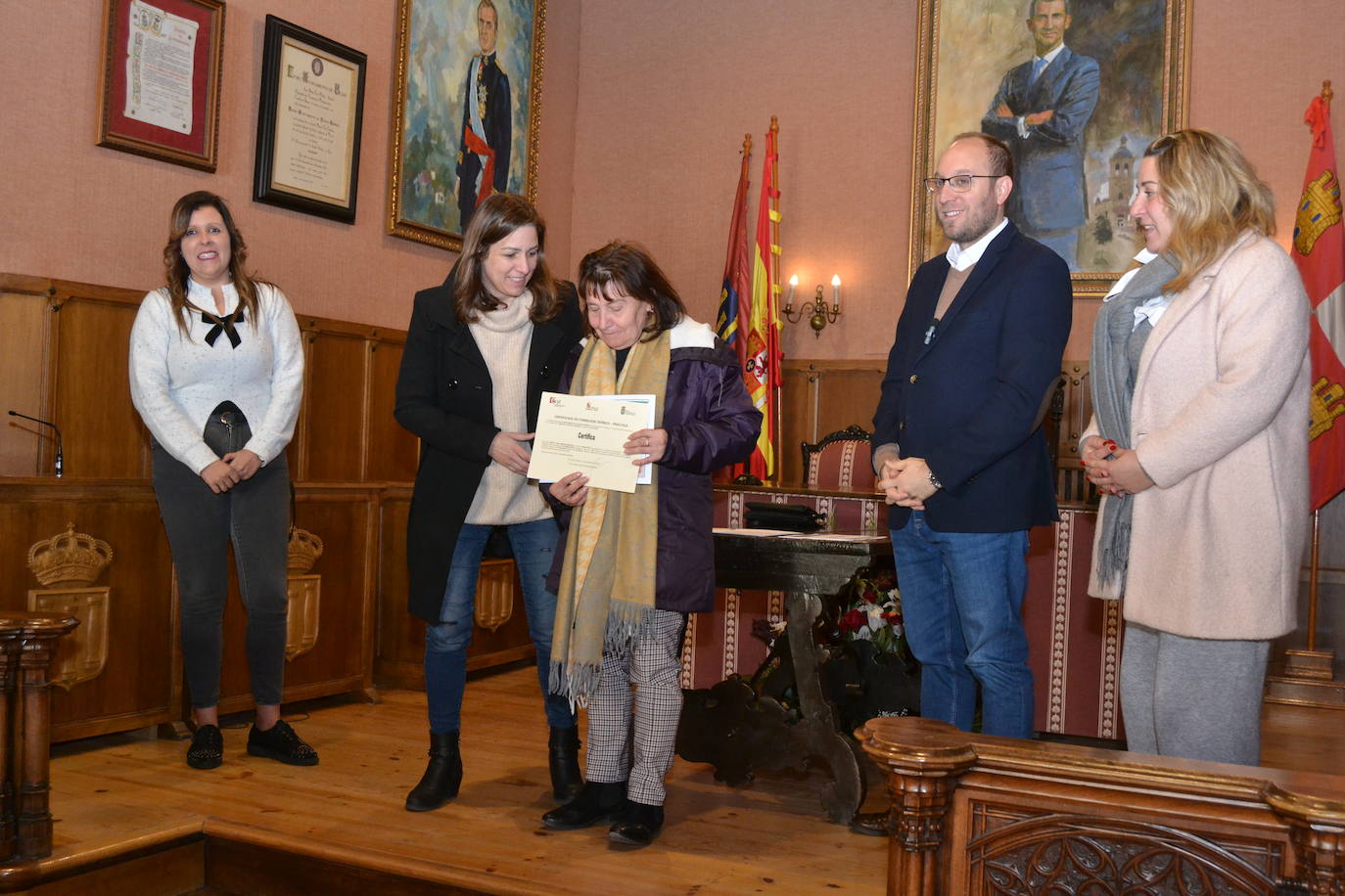 Entregados los diplomas de la formación “Acompañados” en Ciudad Rodrigo