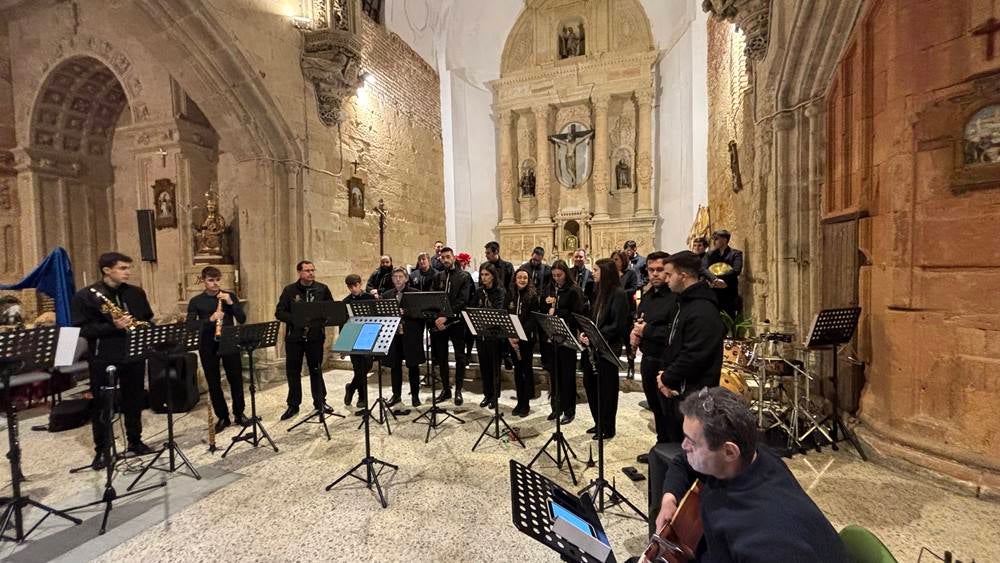 Brillante concierto de Navidad en la iglesia de Villoria