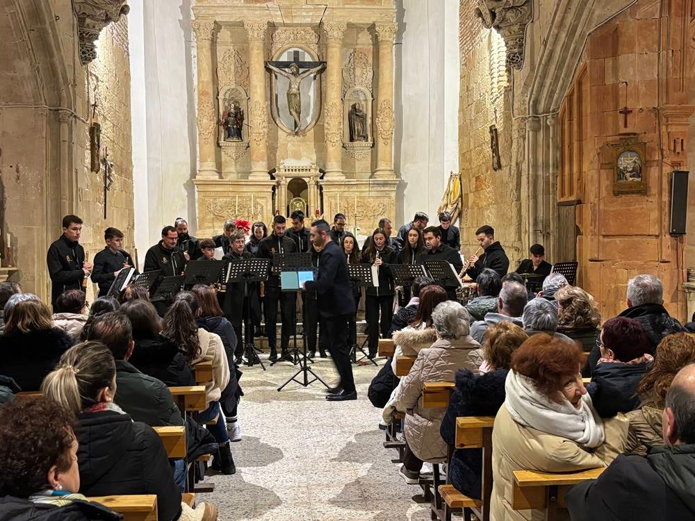 Brillante concierto de Navidad en la iglesia de Villoria