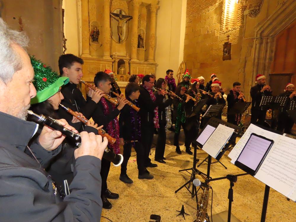 Brillante concierto de Navidad en la iglesia de Villoria