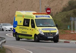 Trasladado al Centro de Salud de Tamames tras un incendio en una vivienda en La Rinconada de la Sierra