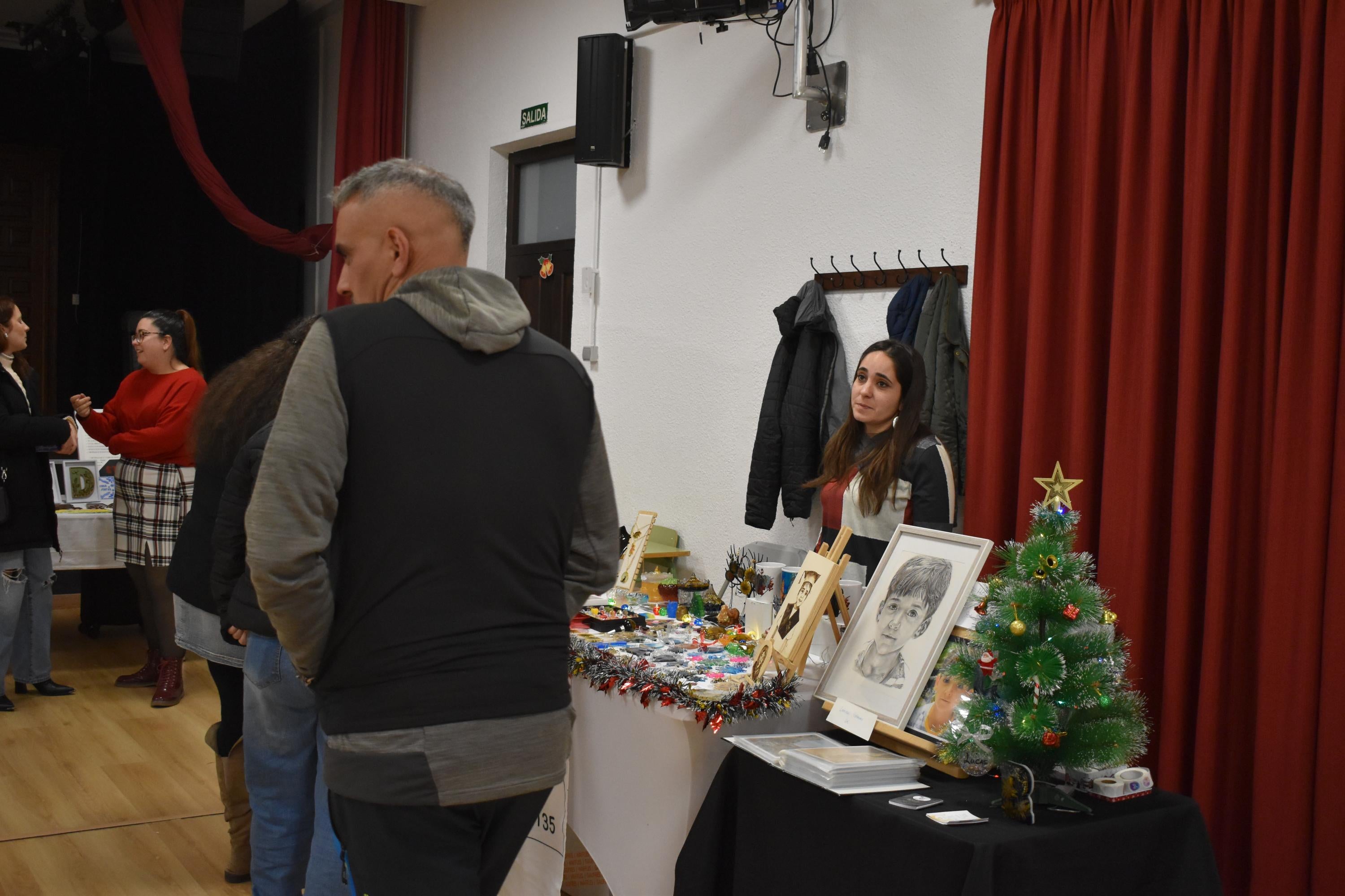 Cita solidaria en el mercado de Castellanos de Moriscos