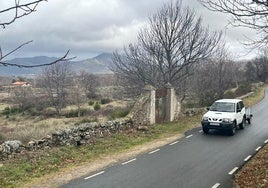 Imagen de los terrenos cedidos hace décadas en Candelario para habilitar allí la residencia.