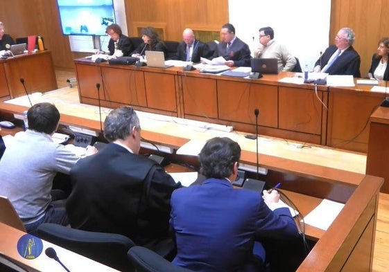 Sala de vistas de la Audiencia de Valladolid en la que se celebró el juicio por La Perla Negra.