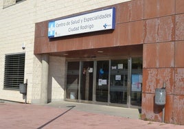 Exterior del Centro de Especialidades de Ciudad Rodrigo