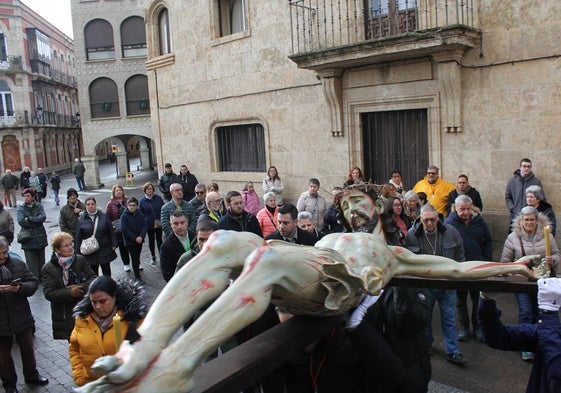 Entrada del Cristo a la Iglesia de Cerralbo