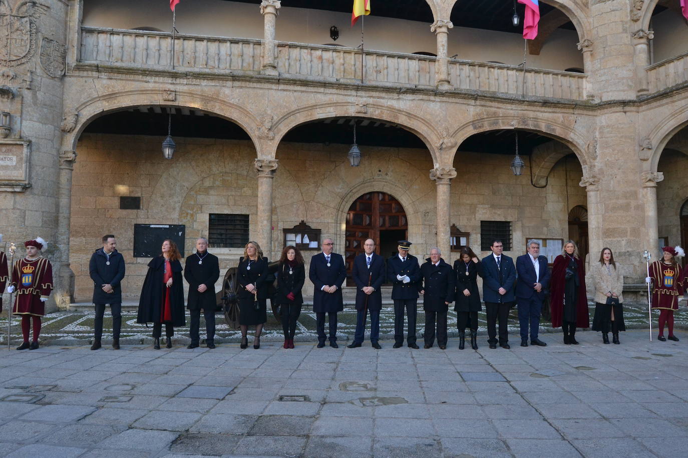 Ciudad Rodrigo arropa a San Sebastián en su marcha a la Catedral