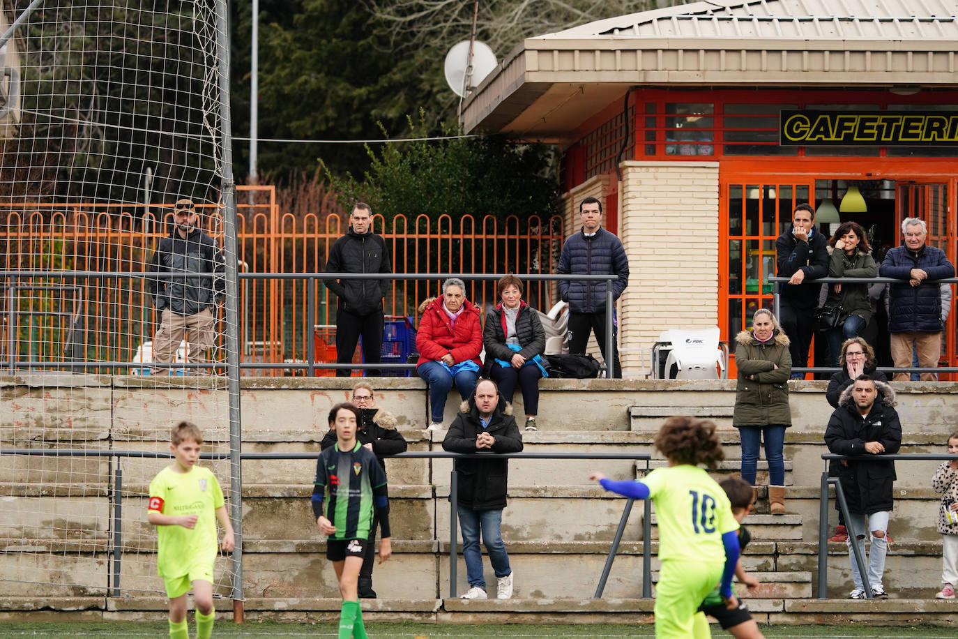 Las mejores imágenes de la jornada 12 en el fútbol base