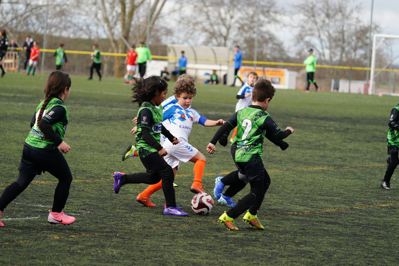 Las mejores imágenes de la jornada 12 en el fútbol base