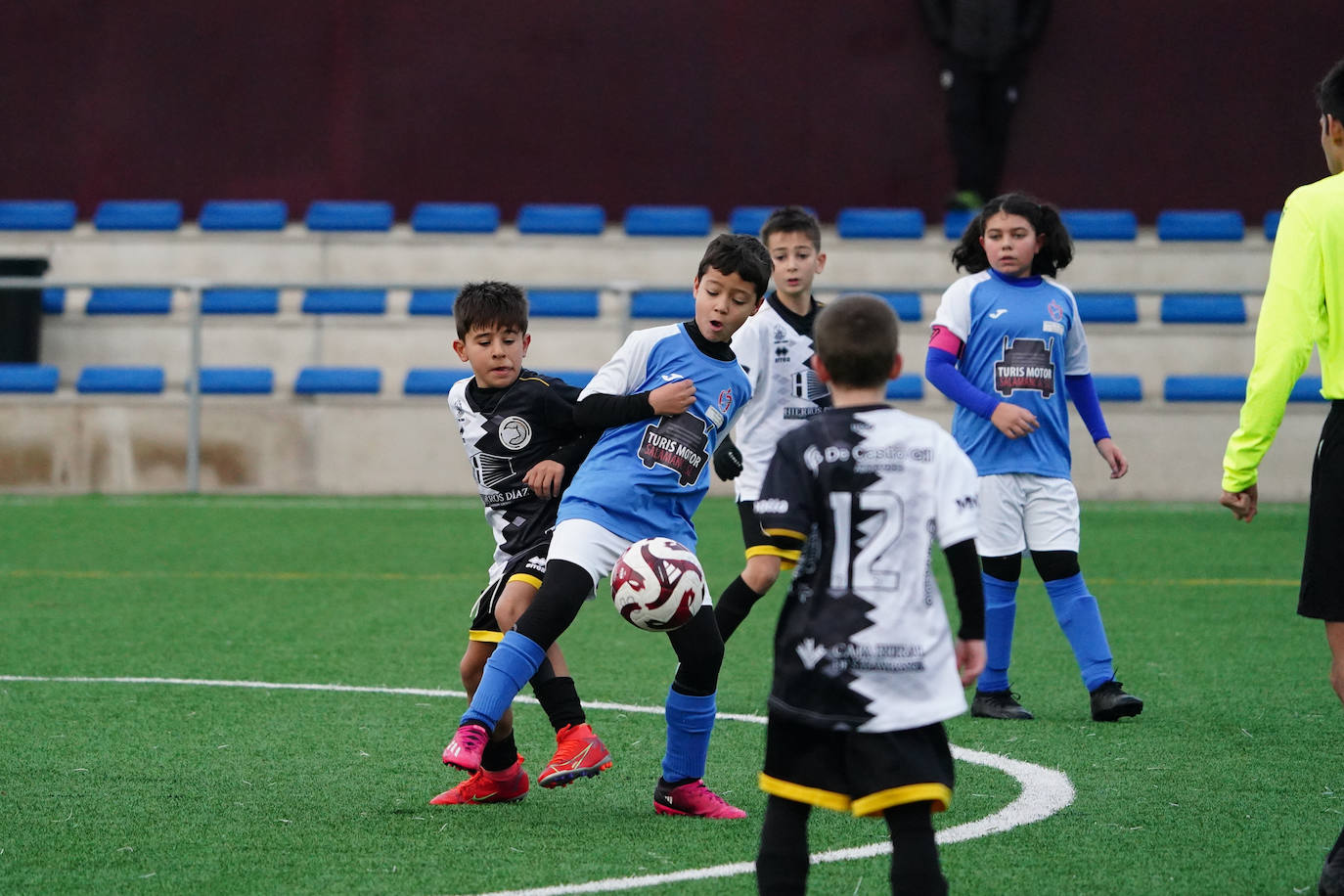 Las mejores imágenes de la jornada 12 en el fútbol base