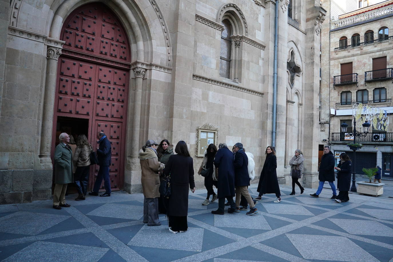 Así ha sido el funeral de Guillermo Marín Pérez-Tabernero en Salamanca