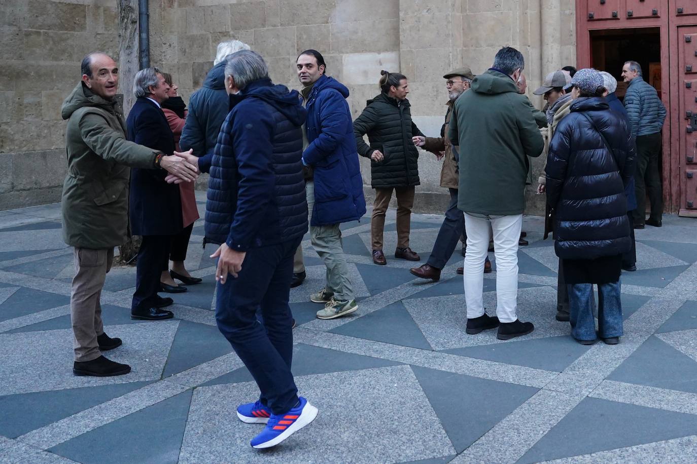 Así ha sido el funeral de Guillermo Marín Pérez-Tabernero en Salamanca