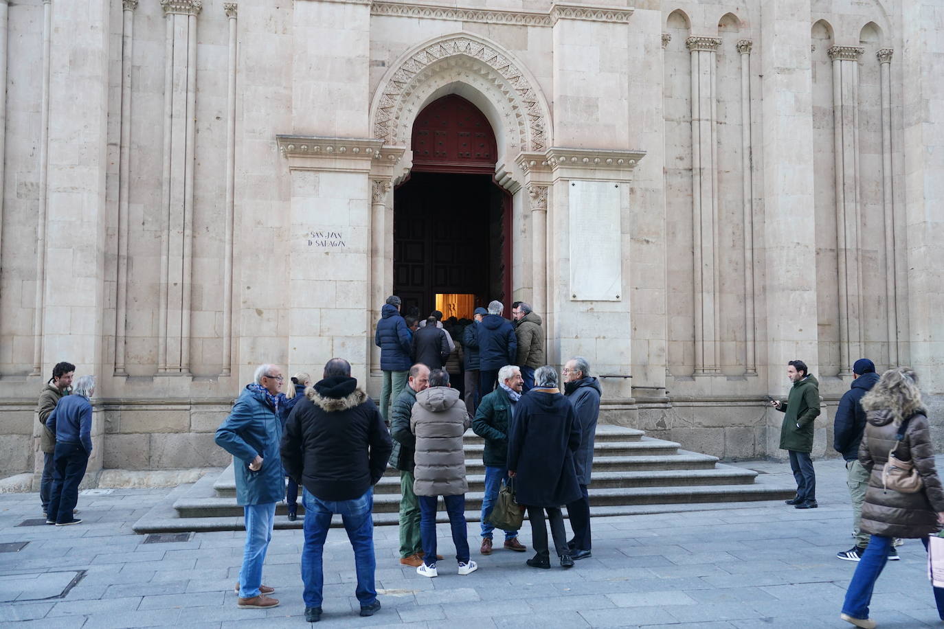 Así ha sido el funeral de Guillermo Marín Pérez-Tabernero en Salamanca