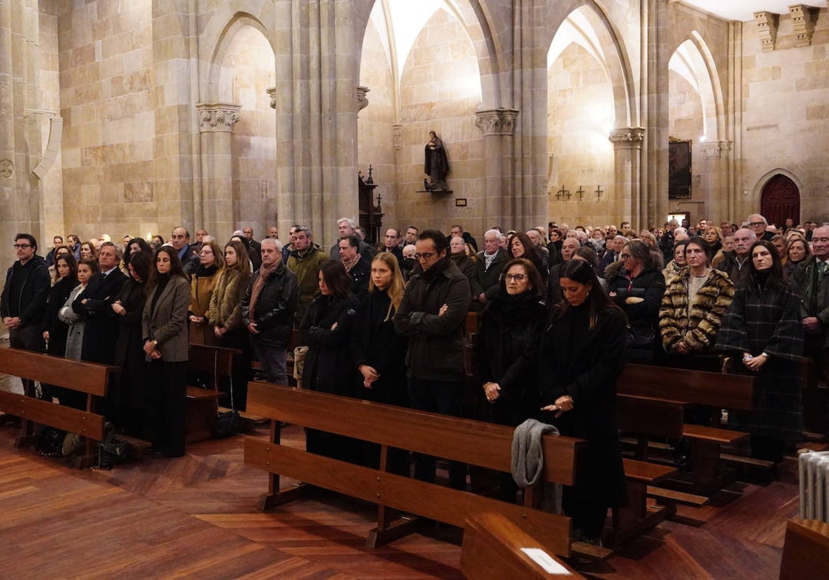 Así ha sido el funeral de Guillermo Marín Pérez-Tabernero en Salamanca