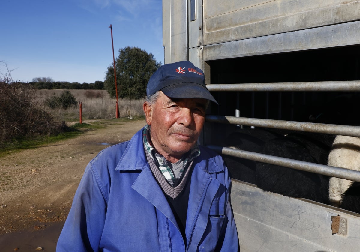 Juanmari Frutos, ganadero y pastor.