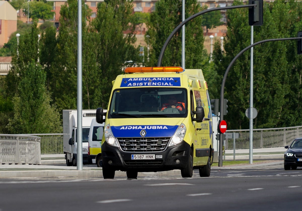 Una ambulancia de Emergencias Sanitarias.