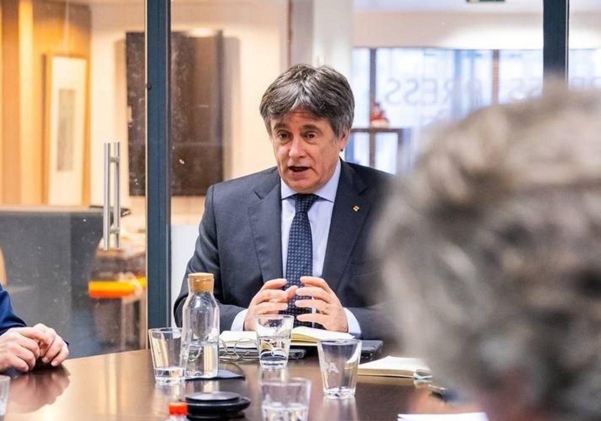 El presidente de Junts, Carles Puigdemont.