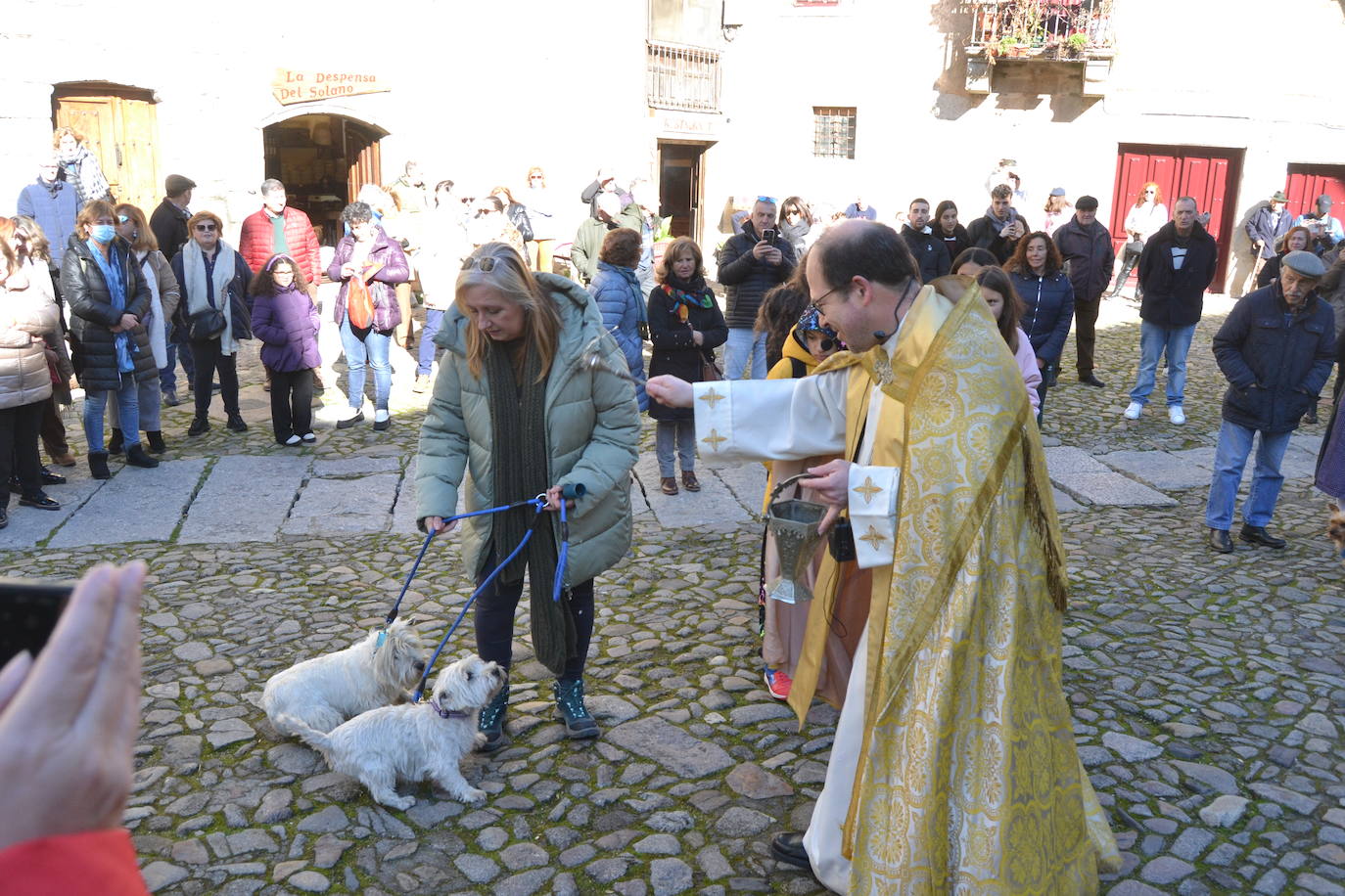 La Alberca despide a su vecino Antón con motivo de su santo