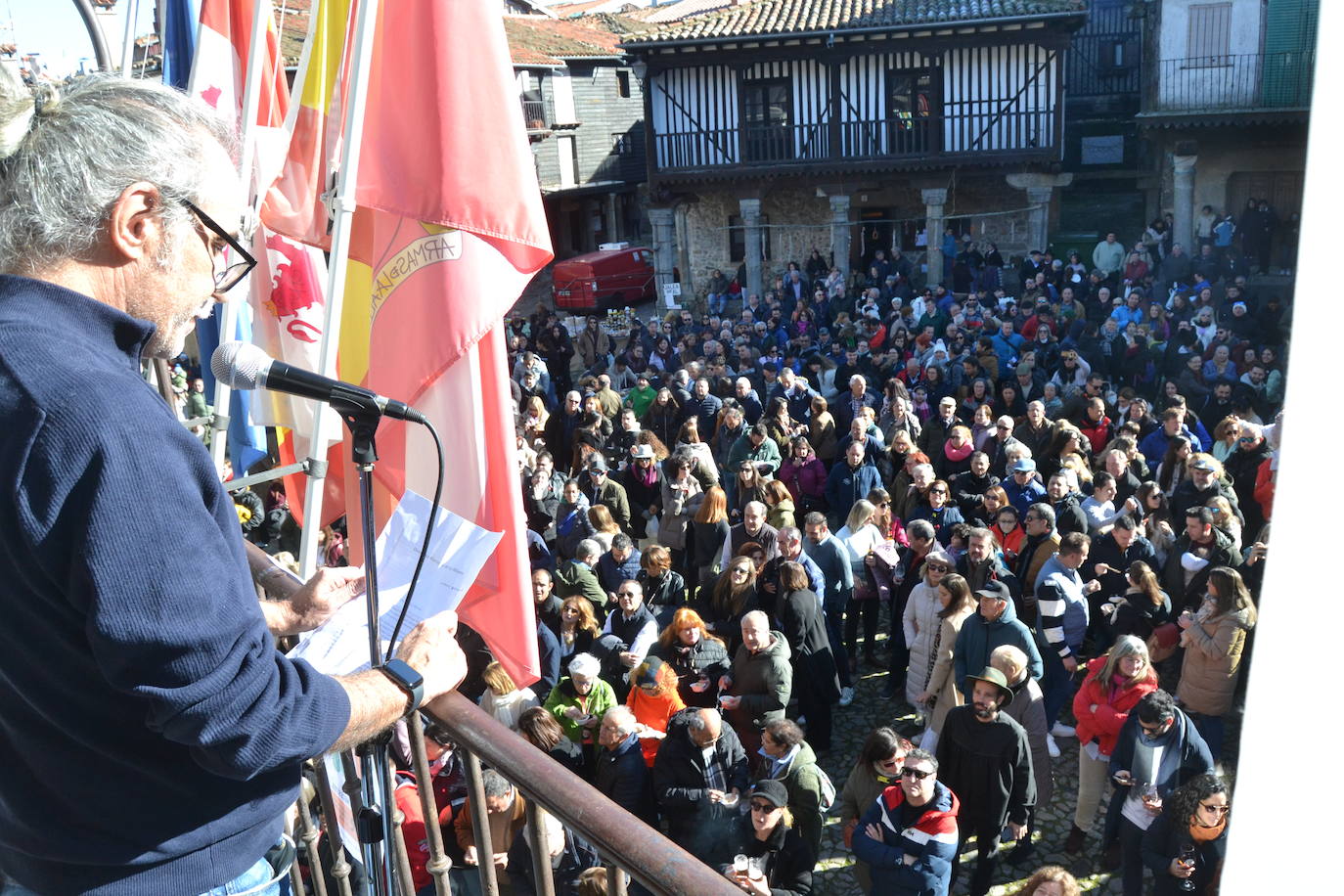 La Alberca despide a su vecino Antón con motivo de su santo