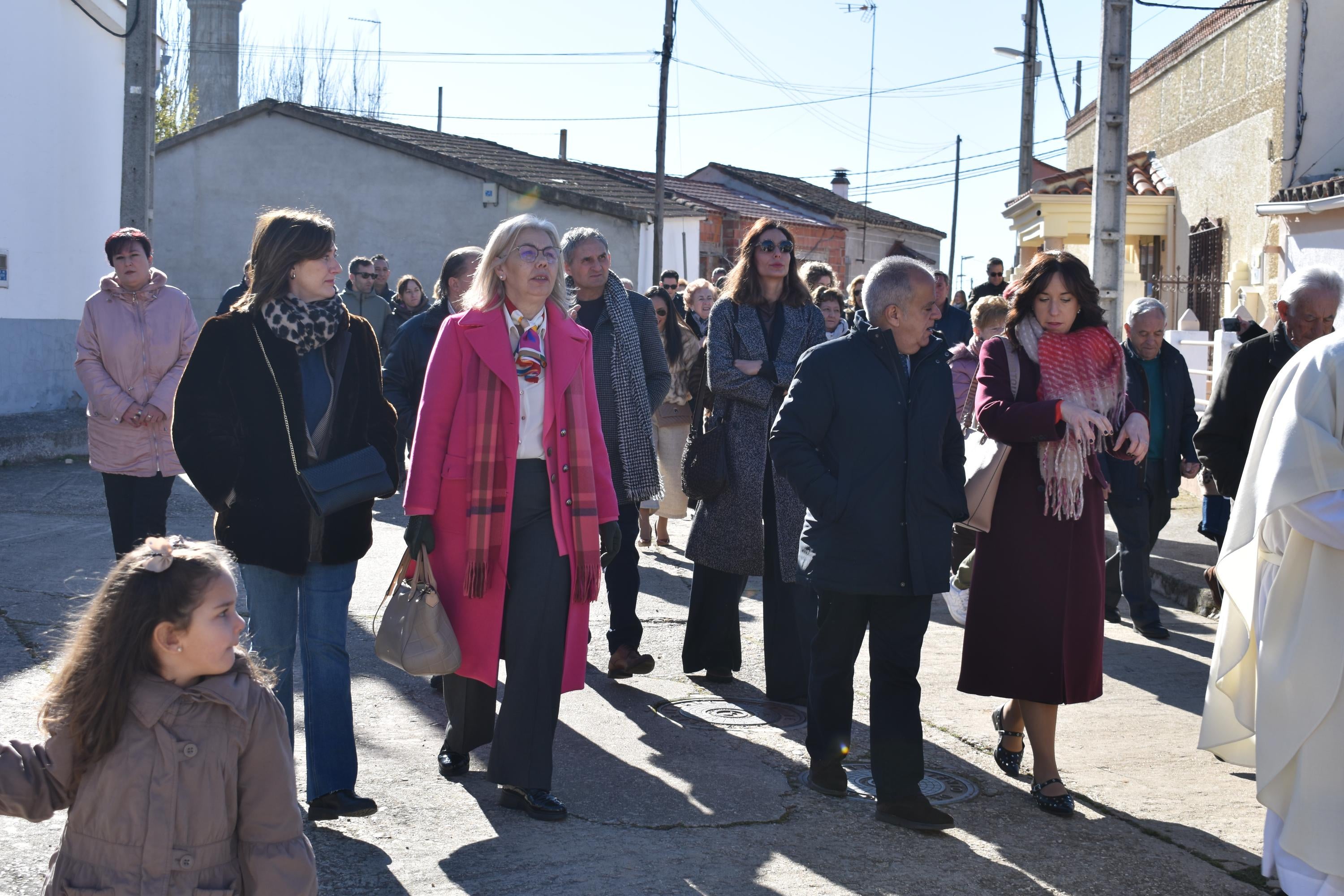 Procesión con susto en Calzada de Don Diego