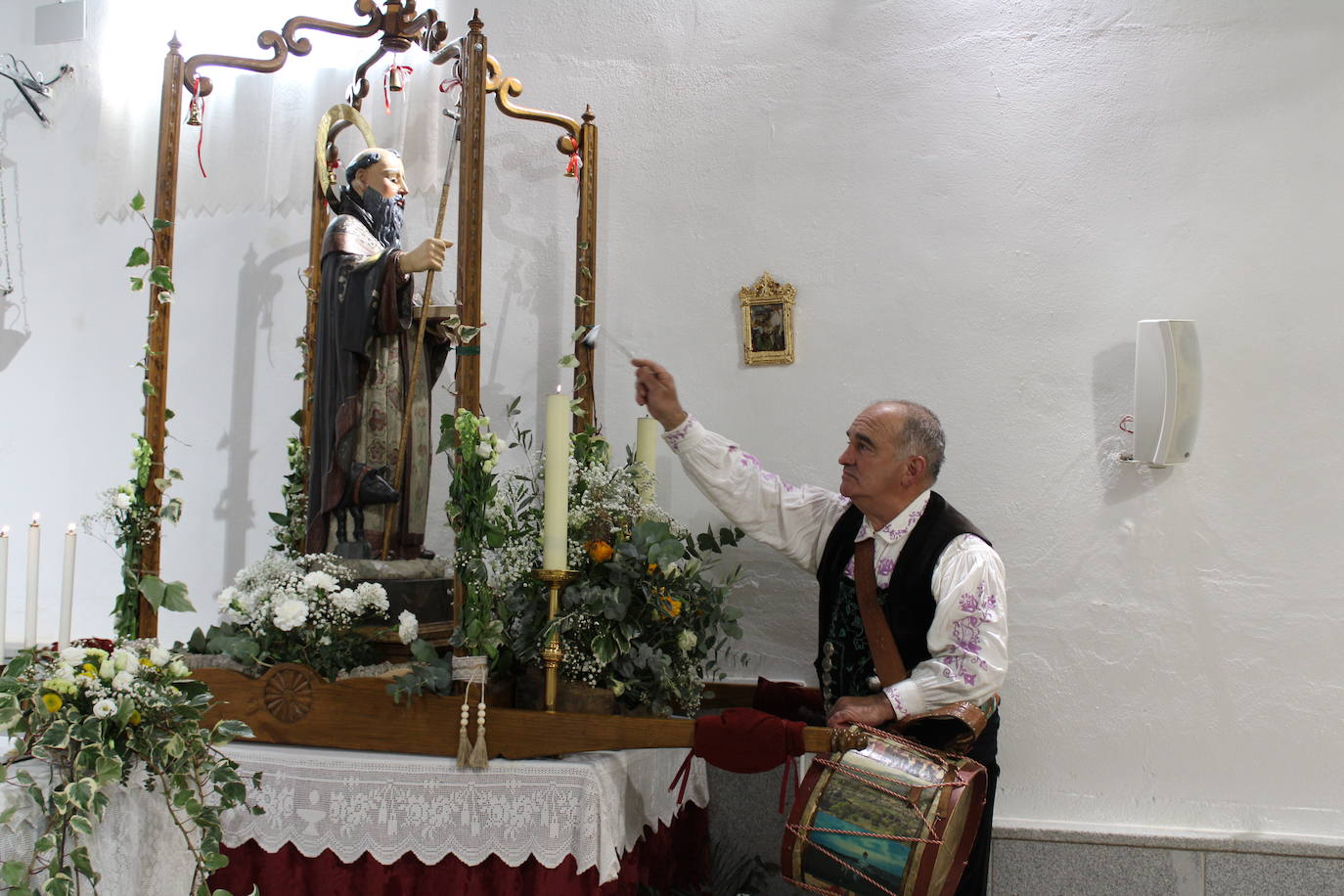 Valdelamatanza canta a San Antón