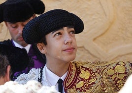 Marco Pérez, en el patio de cuadrillas de La Glorieta.