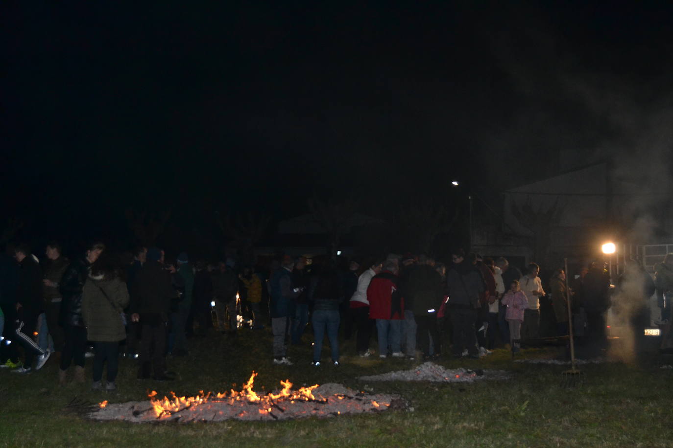 Cierre de la ronda de hogueras en Miróbriga