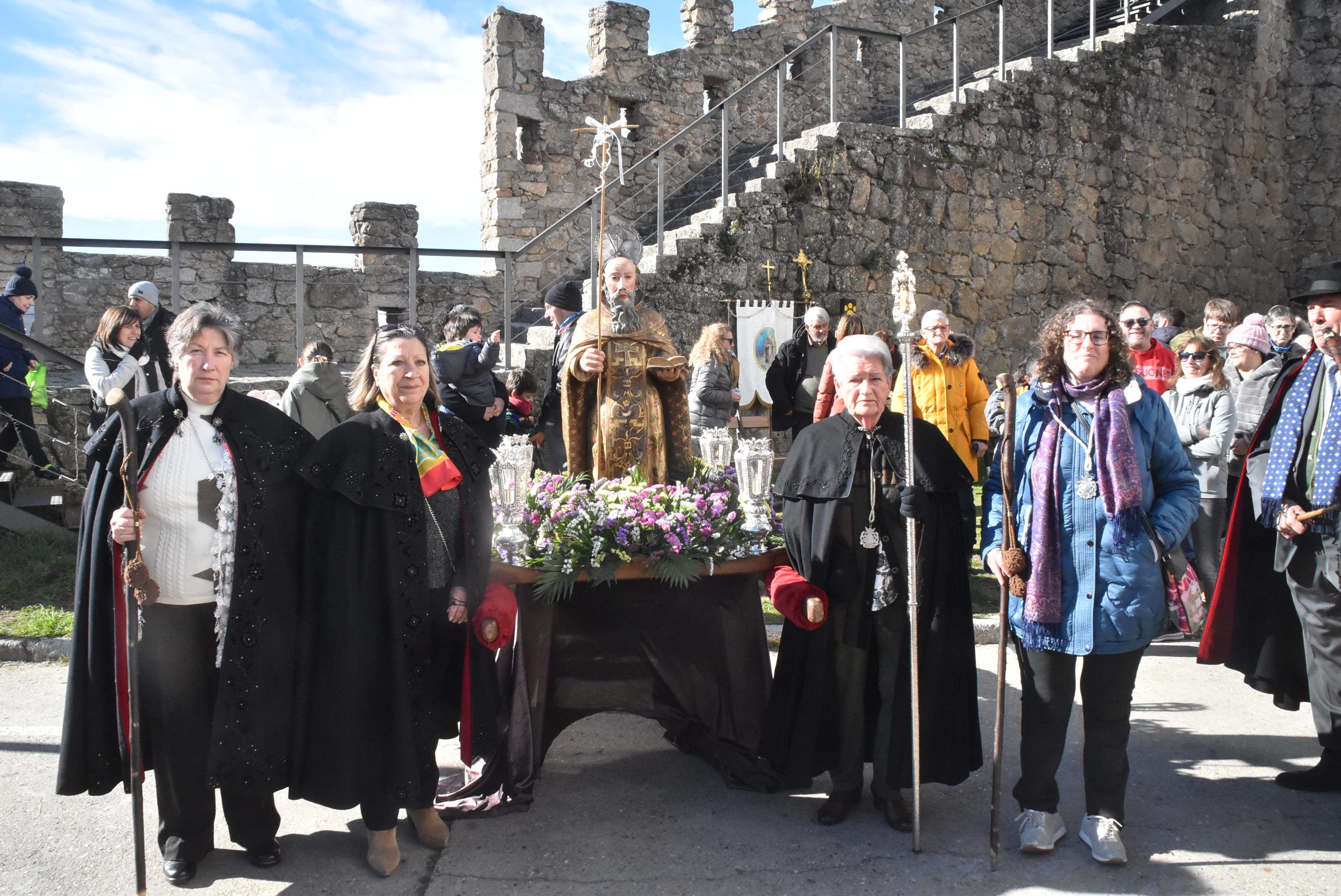 San Antón renueva la protección a los animales en Béjar